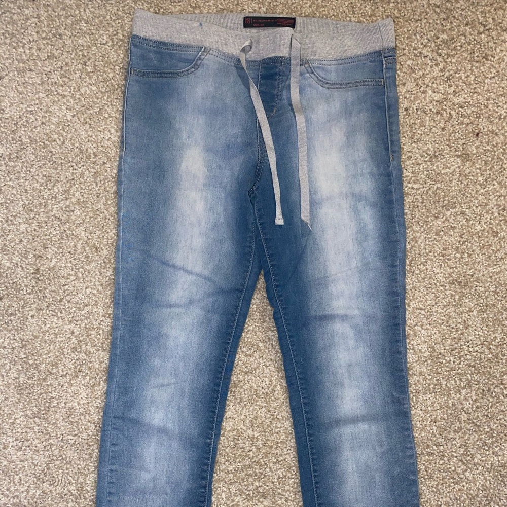 Elastic waist Jeggings